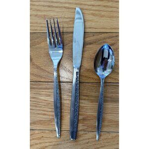 MCM Rogers Coventry Set of 3 Stainless Flatware Japan Vintage